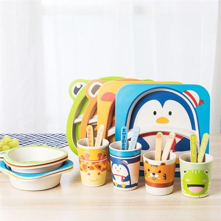 Bamboo Tableware Set
